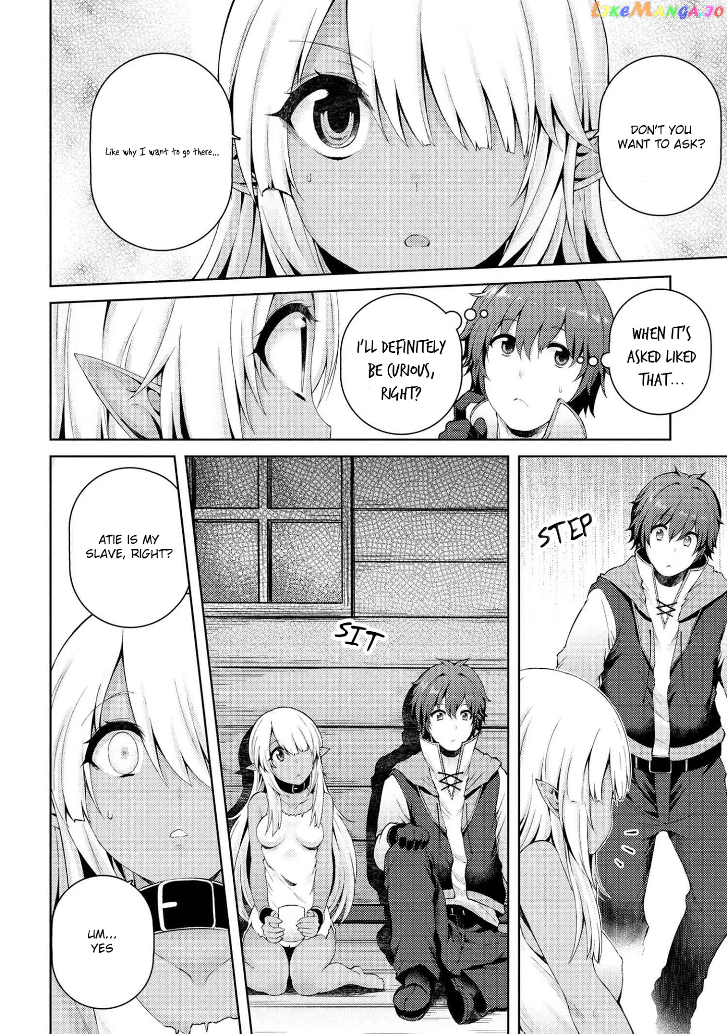 Ie ga Moete Jinsei Dou Demo Yoku Natta kara, Nokotta Nakenashi no Kin de Dark Elf no Dorei o Katta chapter 2.2 - page 5