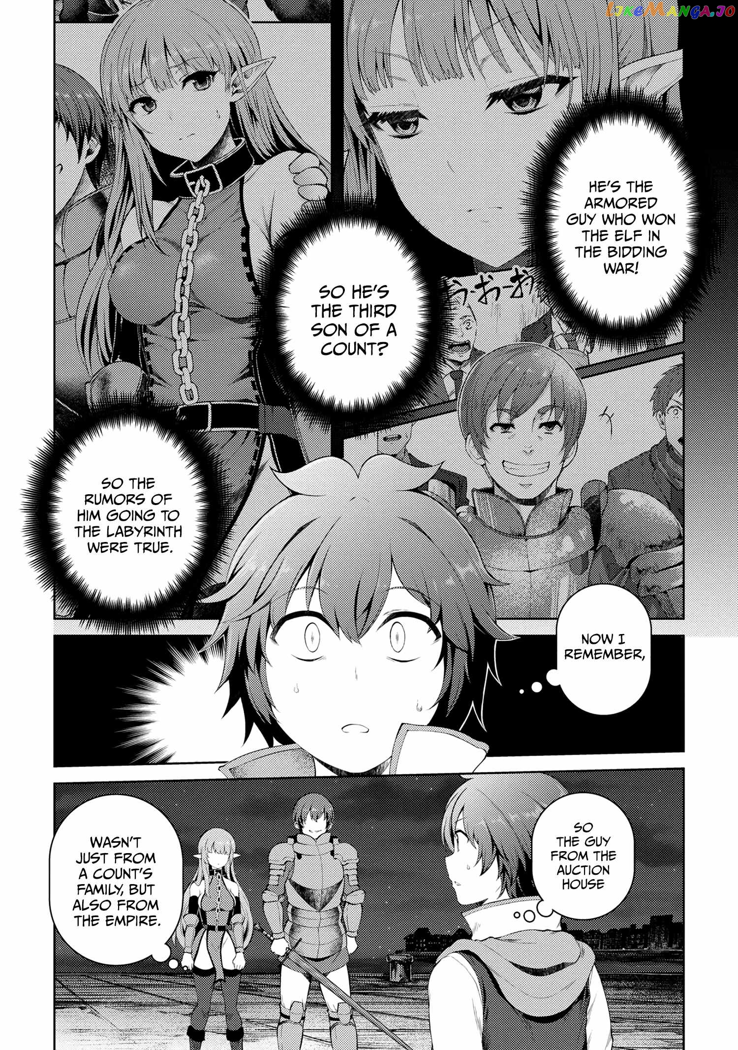 Ie ga Moete Jinsei Dou Demo Yoku Natta kara, Nokotta Nakenashi no Kin de Dark Elf no Dorei o Katta chapter 14.1 - page 10