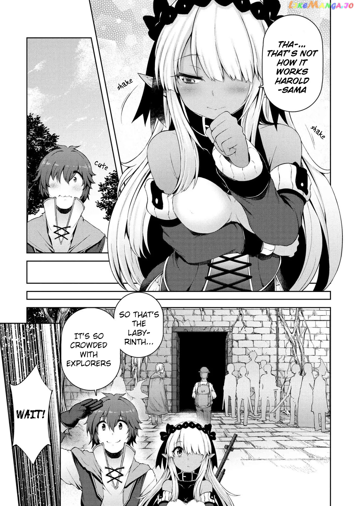 Ie ga Moete Jinsei Dou Demo Yoku Natta kara, Nokotta Nakenashi no Kin de Dark Elf no Dorei o Katta chapter 3.1 - page 14