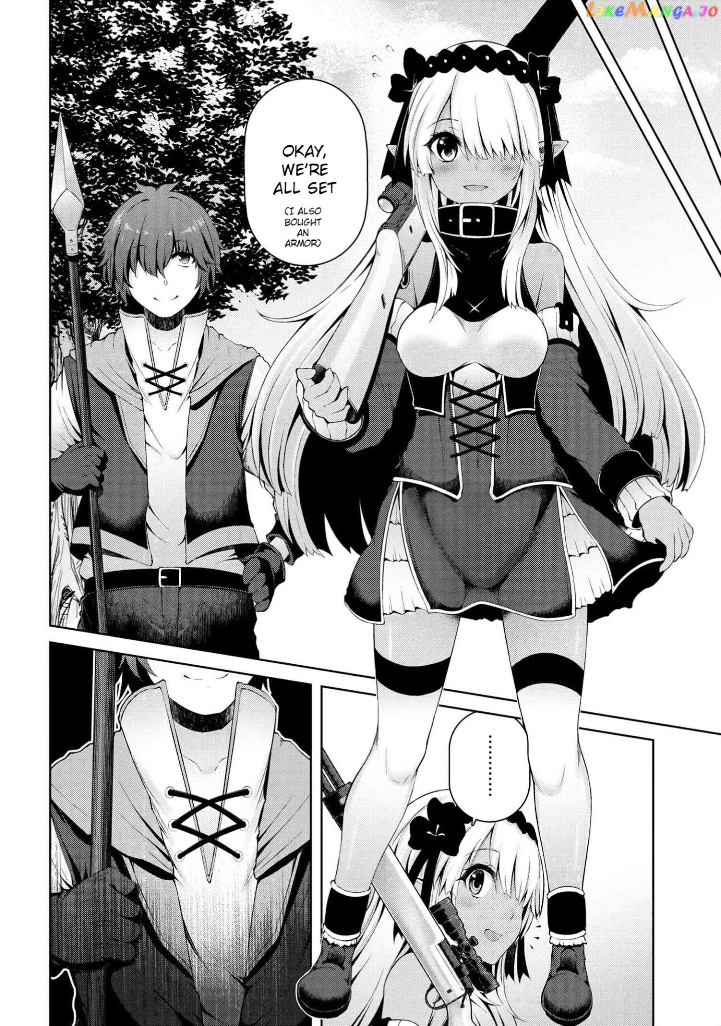 Ie ga Moete Jinsei Dou Demo Yoku Natta kara, Nokotta Nakenashi no Kin de Dark Elf no Dorei o Katta chapter 3.1 - page 7