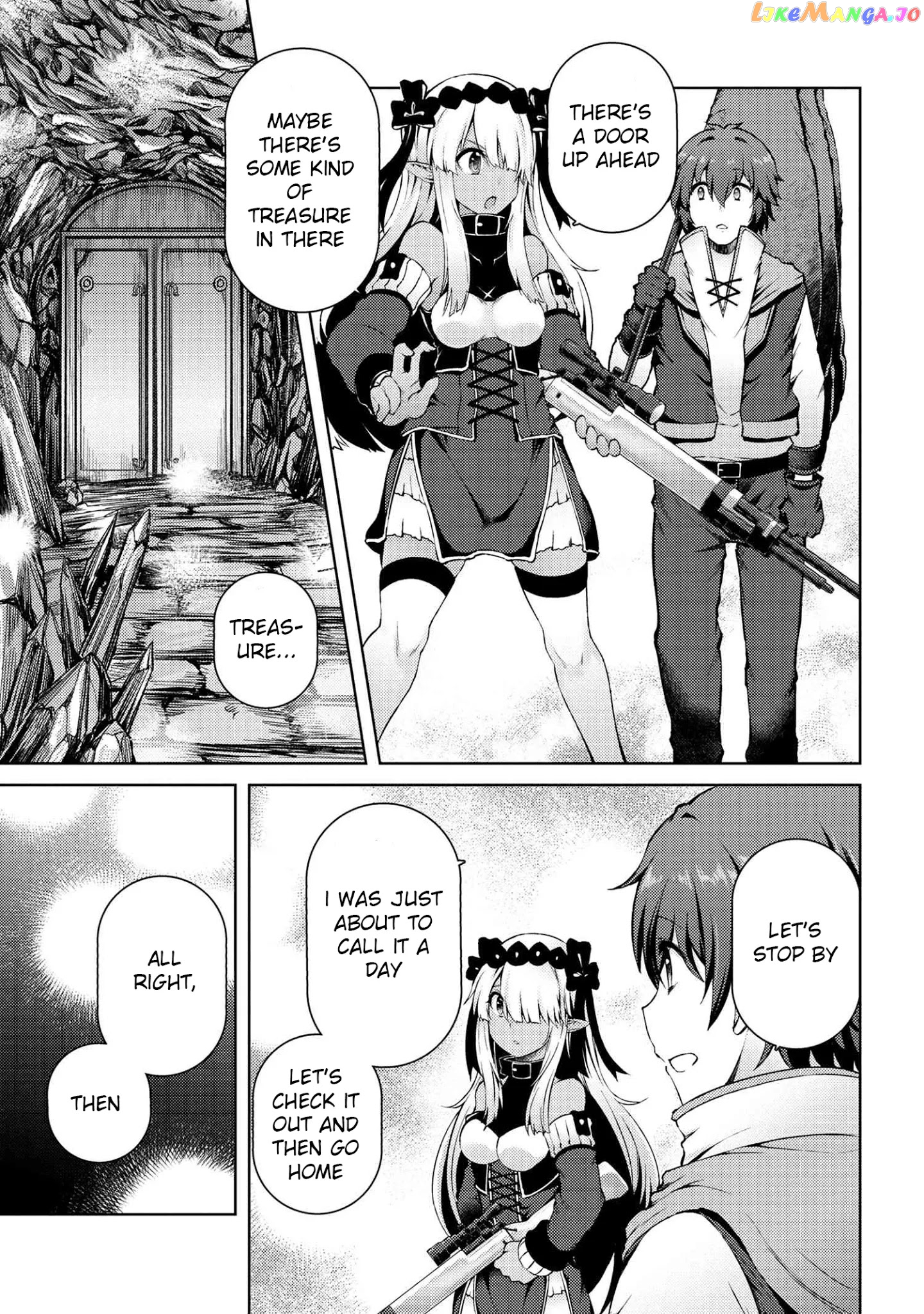 Ie ga Moete Jinsei Dou Demo Yoku Natta kara, Nokotta Nakenashi no Kin de Dark Elf no Dorei o Katta chapter 4.1 - page 10