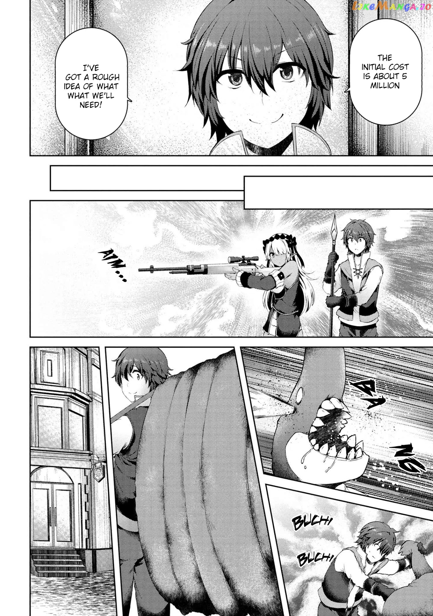 Ie ga Moete Jinsei Dou Demo Yoku Natta kara, Nokotta Nakenashi no Kin de Dark Elf no Dorei o Katta chapter 4.2 - page 16