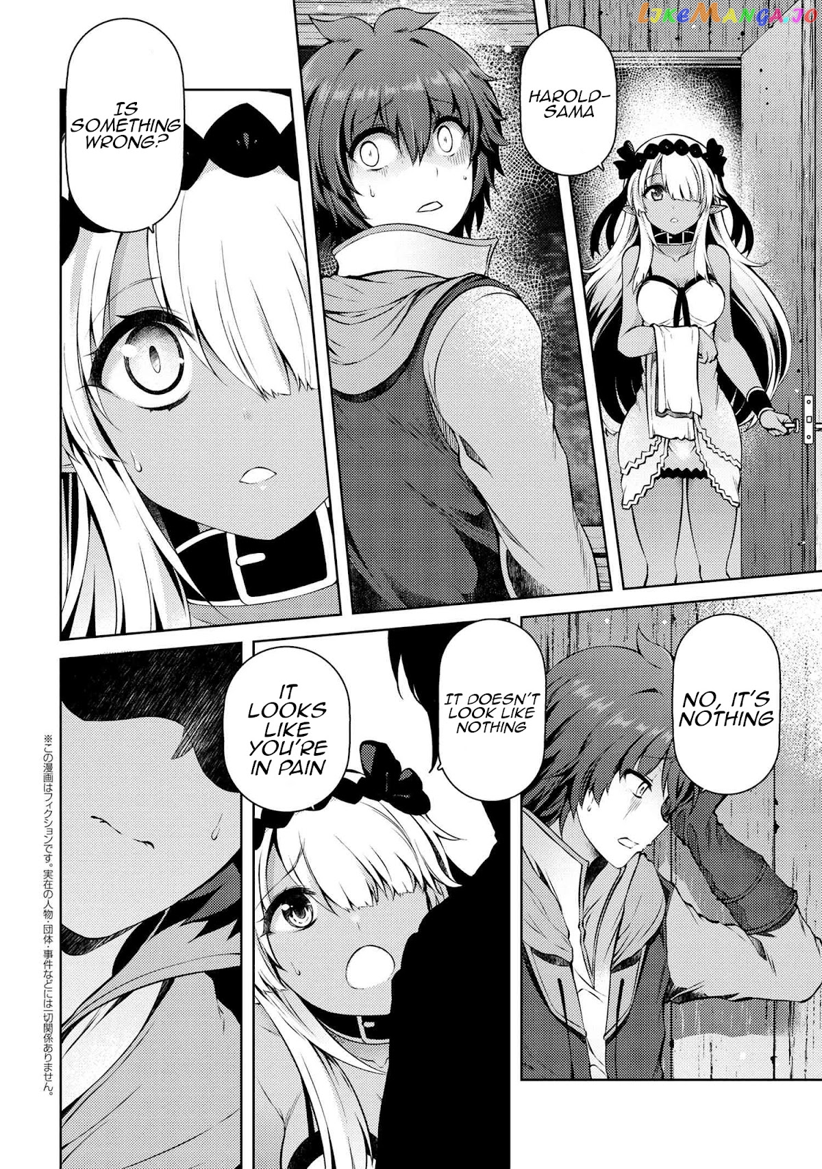 Ie ga Moete Jinsei Dou Demo Yoku Natta kara, Nokotta Nakenashi no Kin de Dark Elf no Dorei o Katta chapter 11.2 - page 2