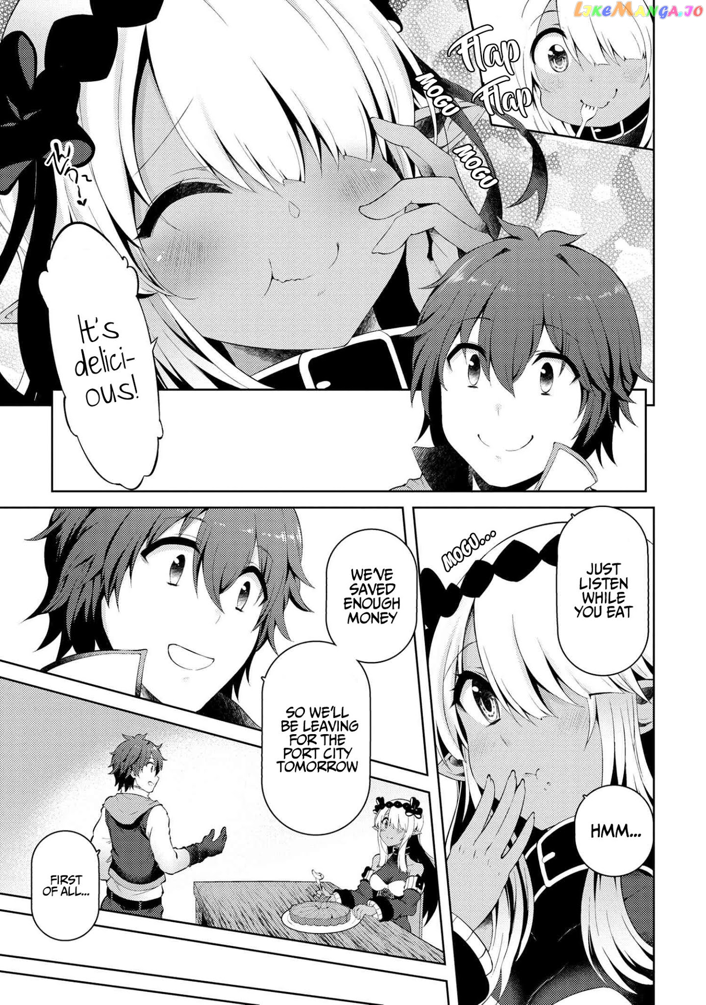 Ie ga Moete Jinsei Dou Demo Yoku Natta kara, Nokotta Nakenashi no Kin de Dark Elf no Dorei o Katta chapter 6.1 - page 10