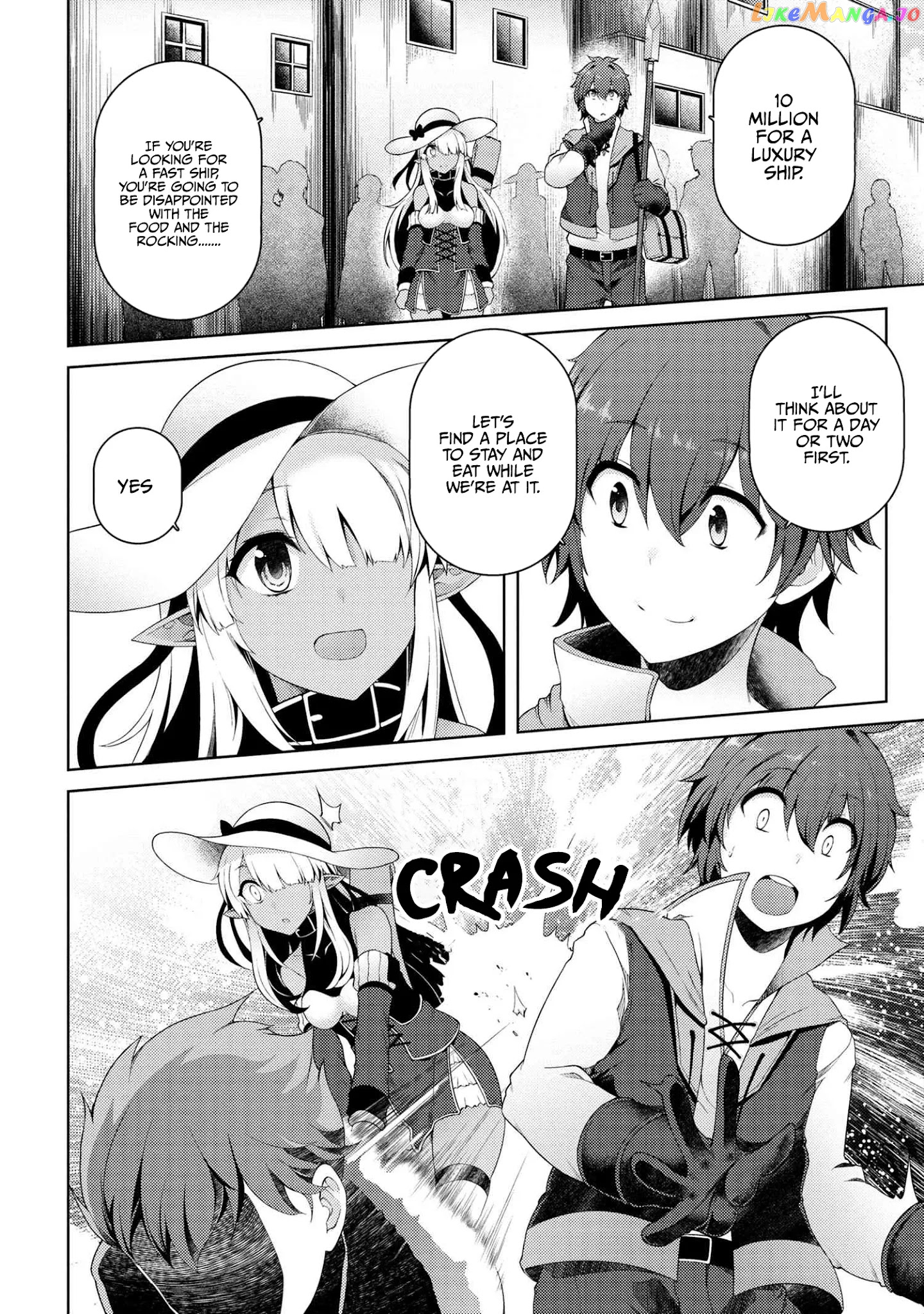 Ie ga Moete Jinsei Dou Demo Yoku Natta kara, Nokotta Nakenashi no Kin de Dark Elf no Dorei o Katta chapter 6.2 - page 10