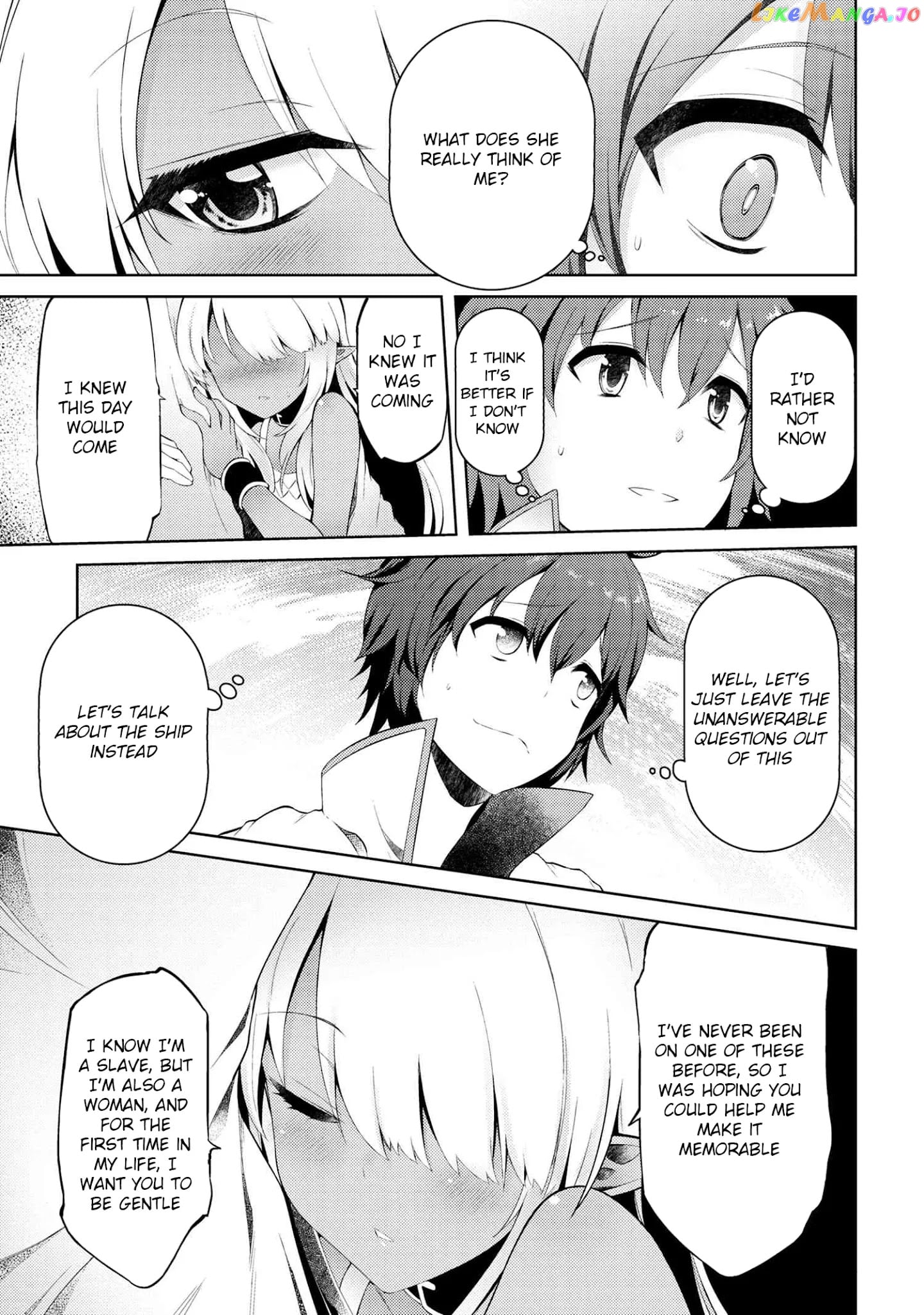 Ie ga Moete Jinsei Dou Demo Yoku Natta kara, Nokotta Nakenashi no Kin de Dark Elf no Dorei o Katta chapter 7 - page 14