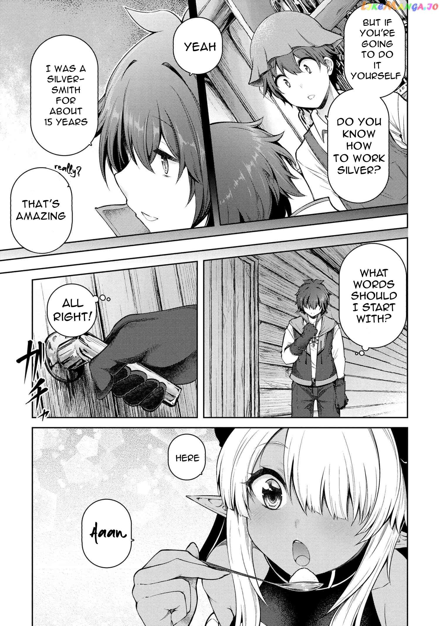 Ie ga Moete Jinsei Dou Demo Yoku Natta kara, Nokotta Nakenashi no Kin de Dark Elf no Dorei o Katta chapter 11.5 - page 10