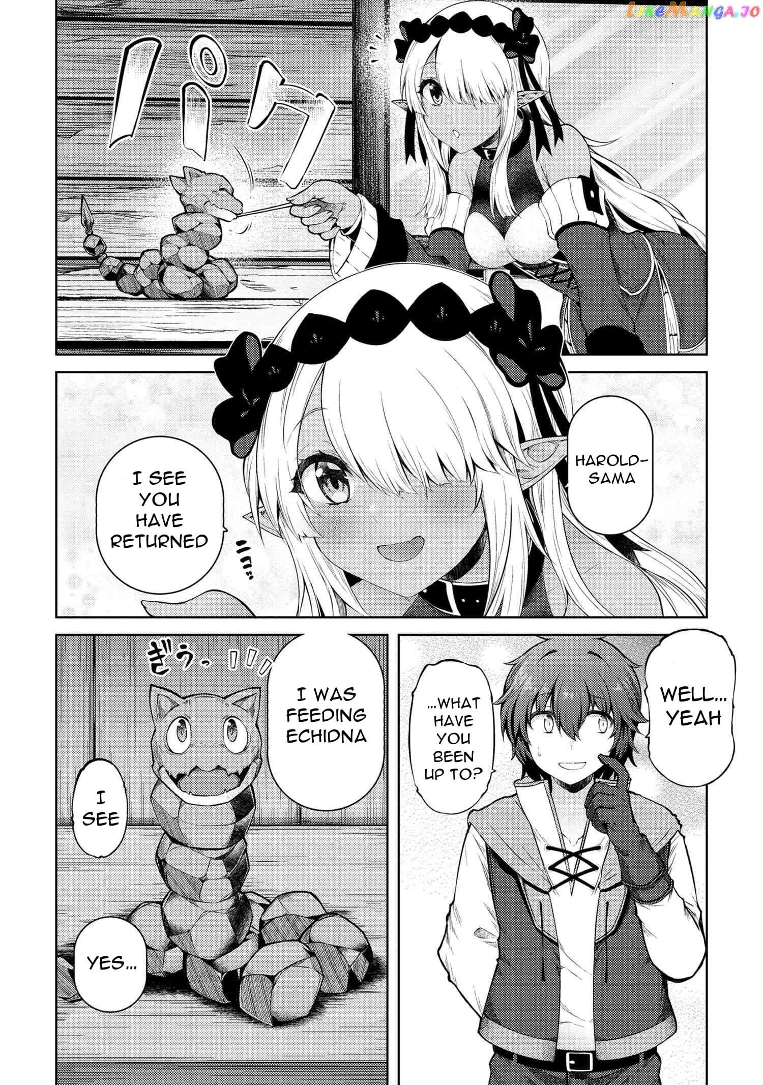 Ie ga Moete Jinsei Dou Demo Yoku Natta kara, Nokotta Nakenashi no Kin de Dark Elf no Dorei o Katta chapter 11.5 - page 11