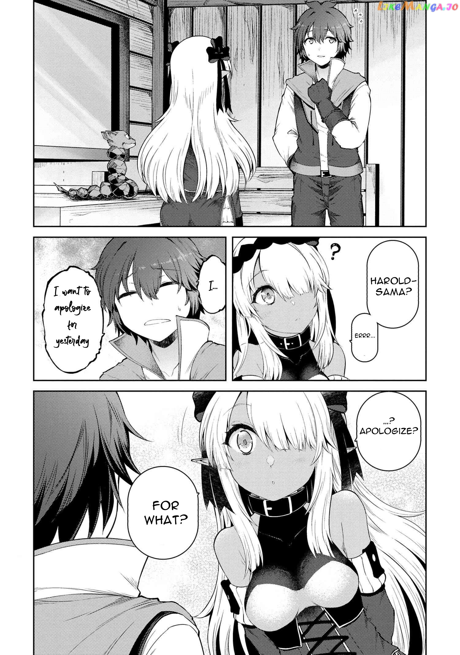 Ie ga Moete Jinsei Dou Demo Yoku Natta kara, Nokotta Nakenashi no Kin de Dark Elf no Dorei o Katta chapter 11.5 - page 12