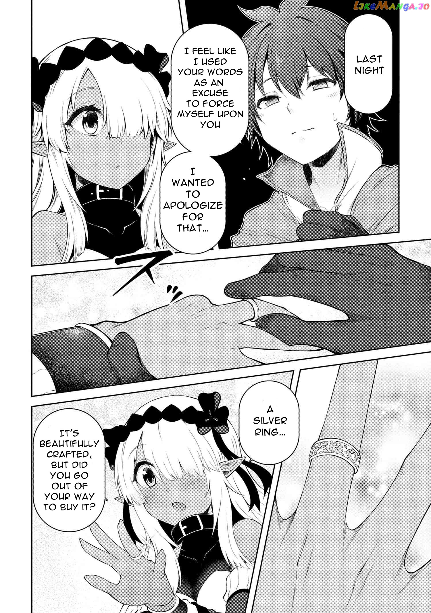 Ie ga Moete Jinsei Dou Demo Yoku Natta kara, Nokotta Nakenashi no Kin de Dark Elf no Dorei o Katta chapter 11.5 - page 13