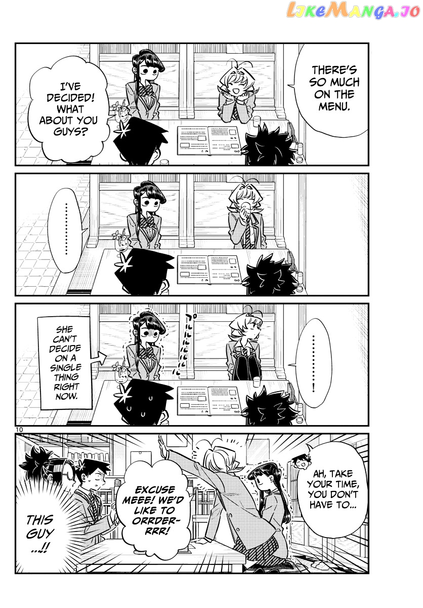 Komi-san wa Komyushou Desu chapter 61 - page 10