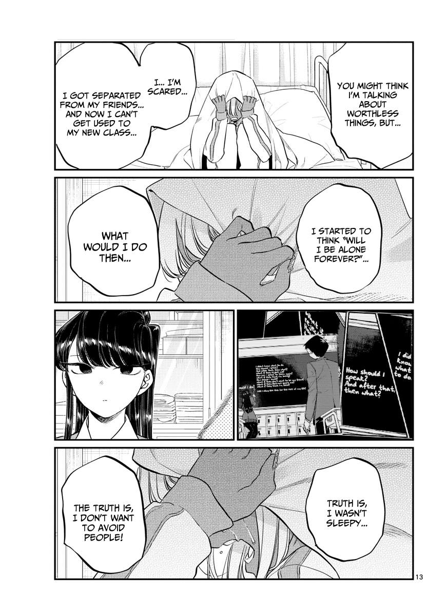 Komi-san wa Komyushou Desu chapter 132 - page 13