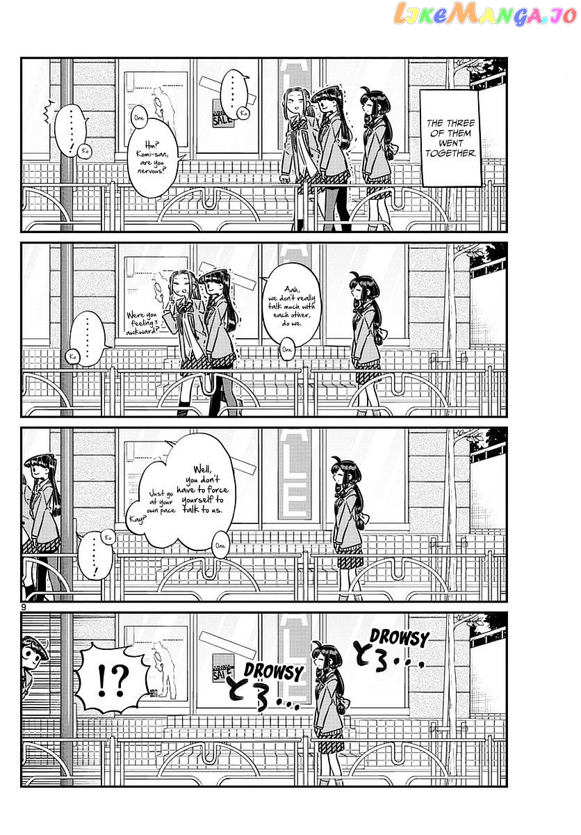Komi-san wa Komyushou Desu chapter 64 - page 10