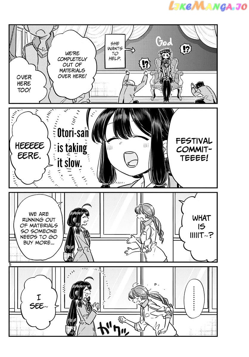 Komi-san wa Komyushou Desu chapter 64 - page 6