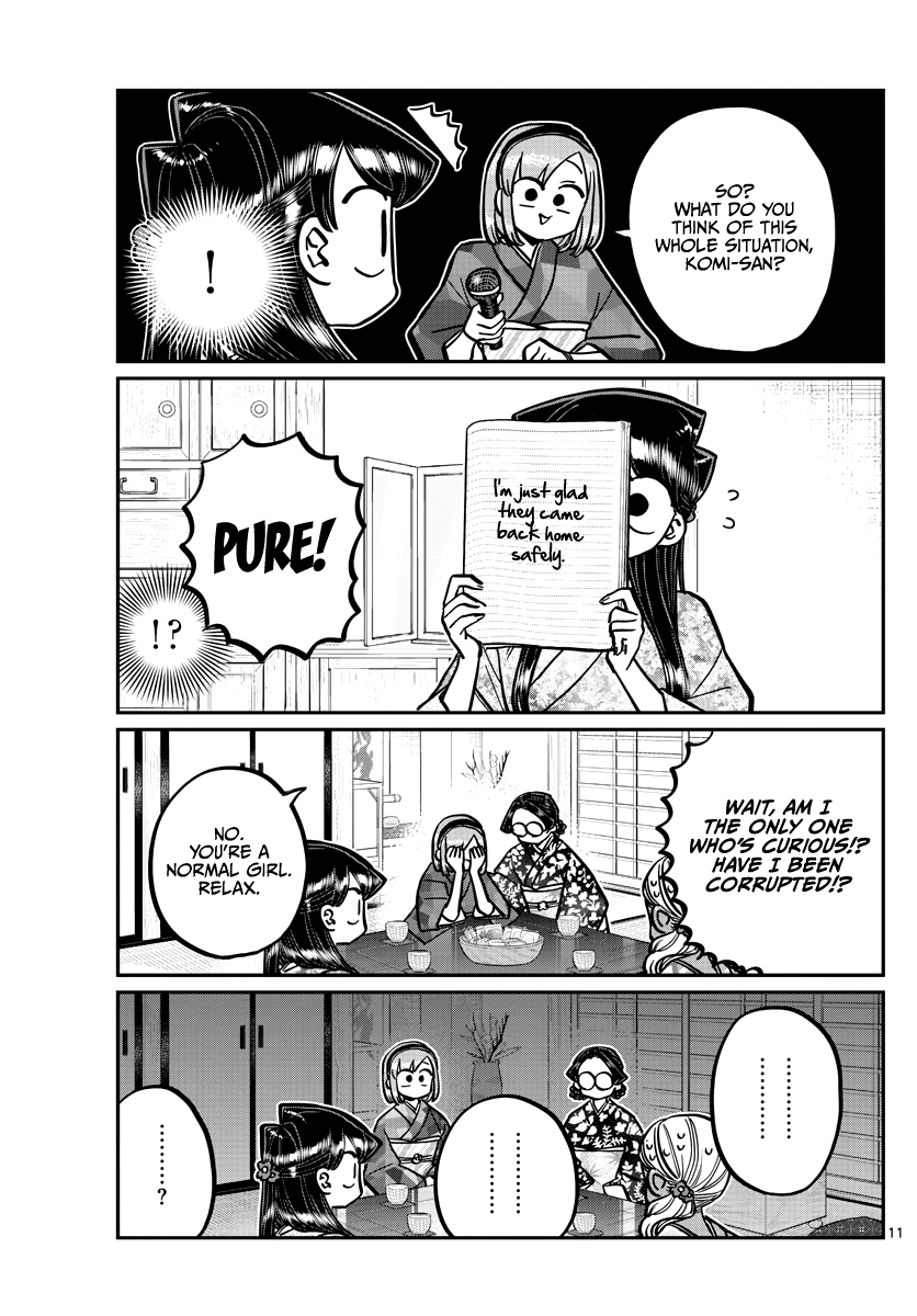 Komi-san wa Komyushou Desu chapter 265 - page 11