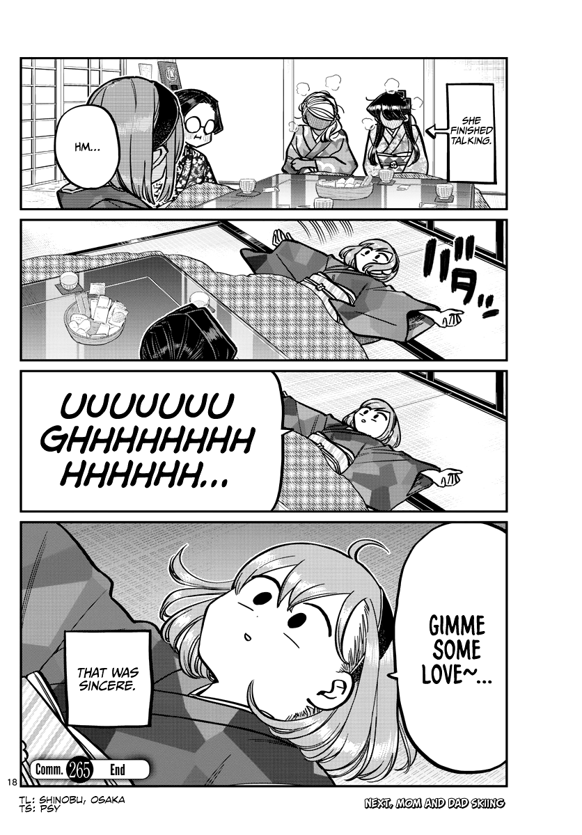 Komi-san wa Komyushou Desu chapter 265 - page 18