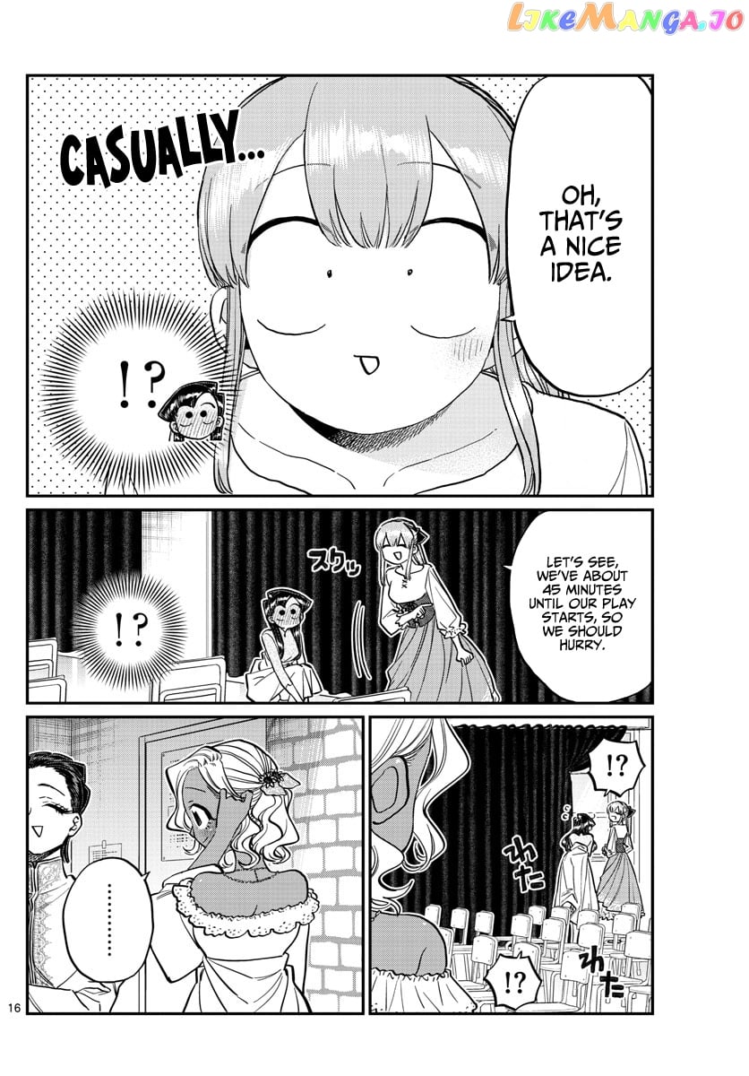 Komi-san wa Komyushou Desu chapter 231 - page 16