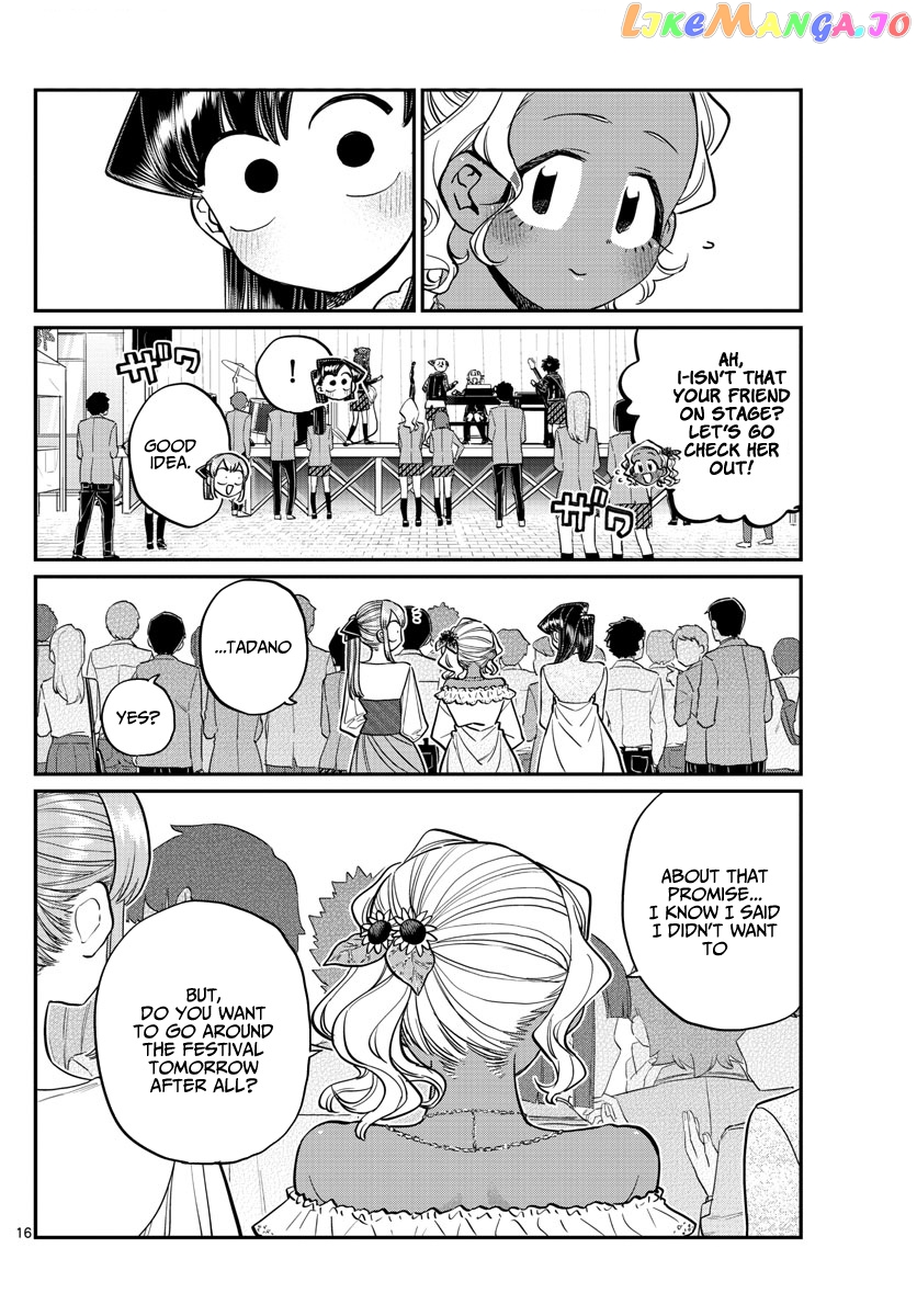 Komi-san wa Komyushou Desu chapter 232 - page 16