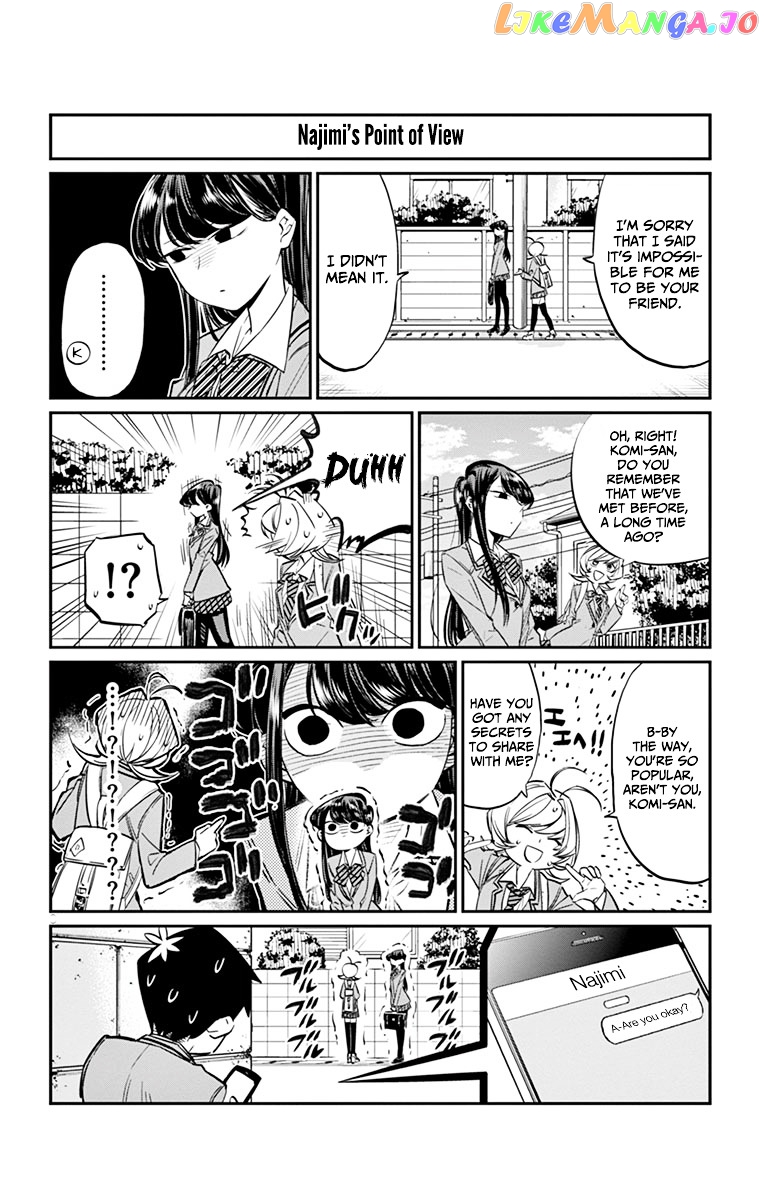 Komi-san wa Komyushou Desu chapter 11 - page 4