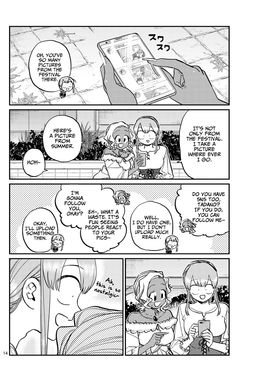 Komi-san wa Komyushou Desu chapter 233 - page 14
