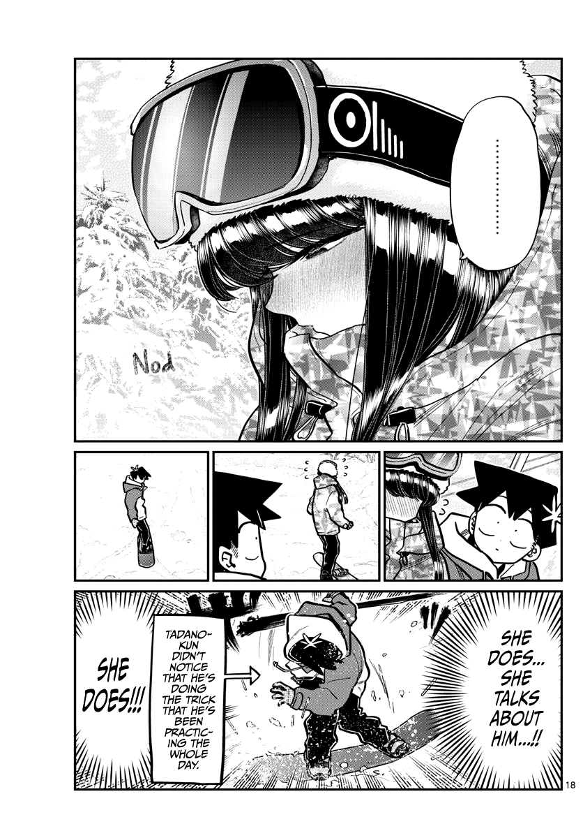 Komi-san wa Komyushou Desu chapter 268 - page 17