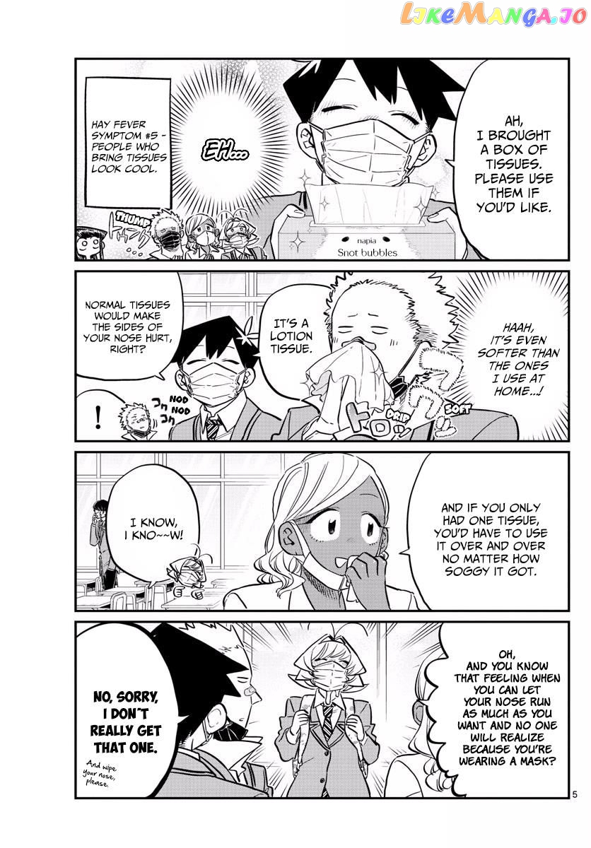 Komi-san wa Komyushou Desu chapter 138 - page 5