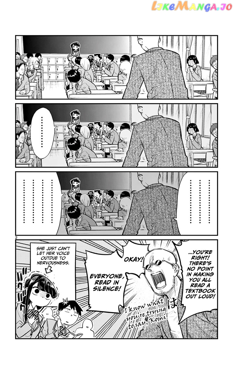 Komi-san wa Komyushou Desu chapter 12 - page 2
