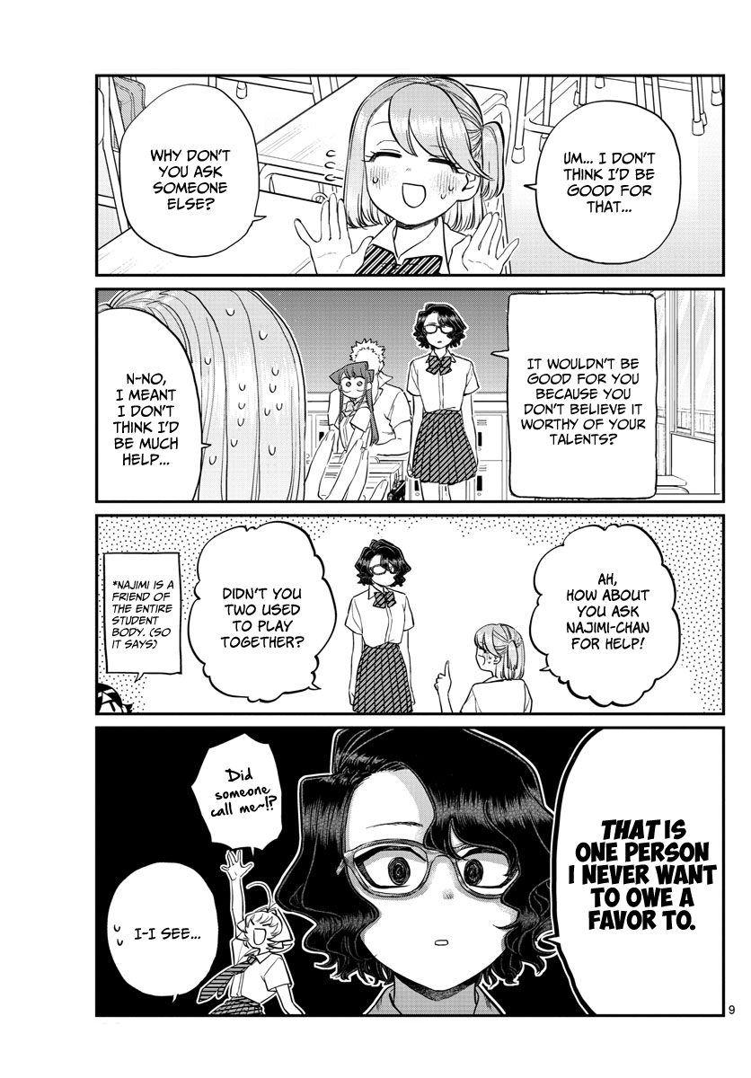 Komi-san wa Komyushou Desu chapter 196 - page 9