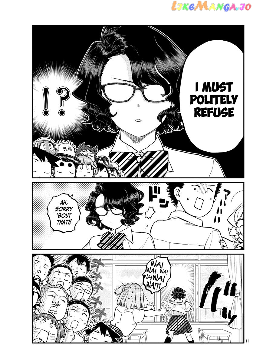 Komi-san wa Komyushou Desu chapter 196.1 - page 11