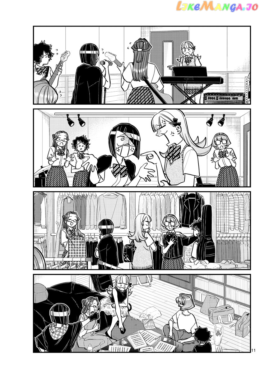 Komi-san wa Komyushou Desu chapter 235 - page 11