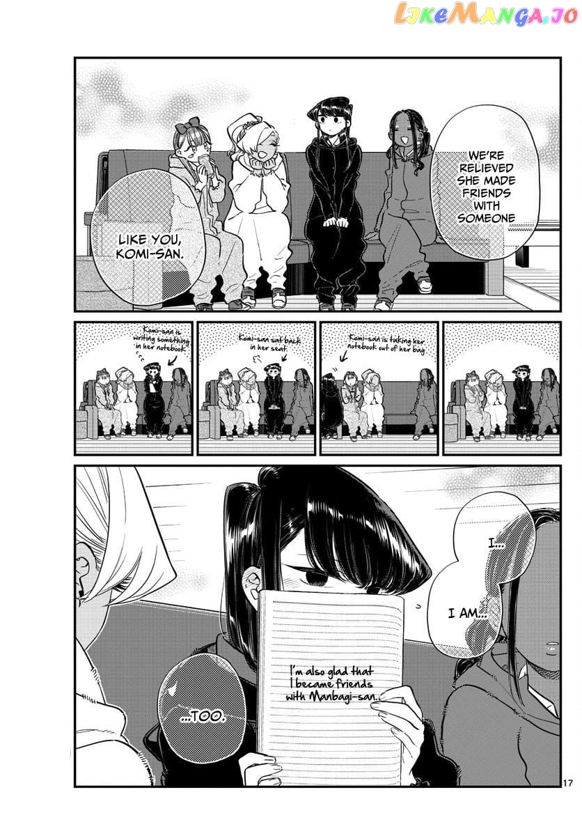 Komi-san wa Komyushou Desu chapter 140 - page 17