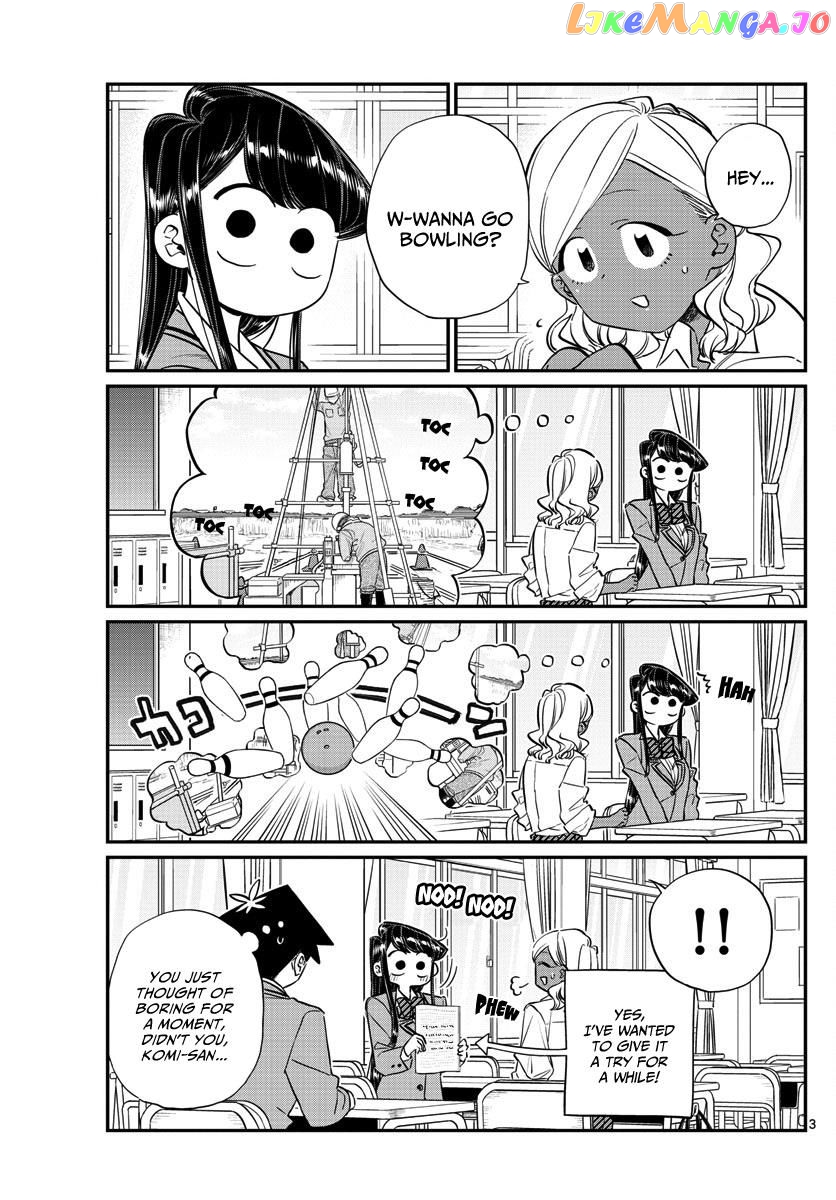 Komi-san wa Komyushou Desu chapter 140 - page 3