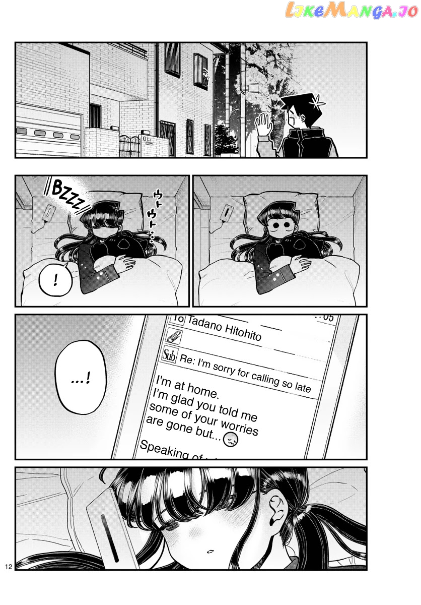 Komi-san wa Komyushou Desu chapter 324 - page 13