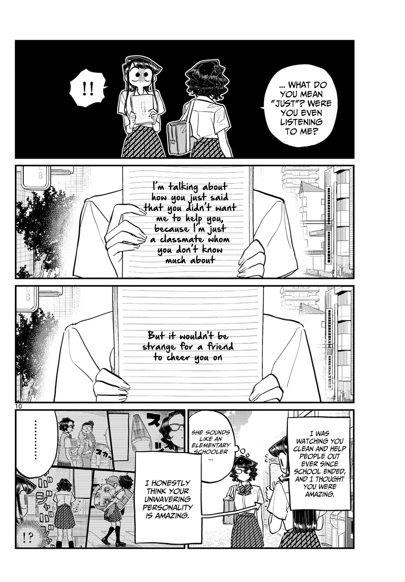Komi-san wa Komyushou Desu chapter 196.2 - page 10