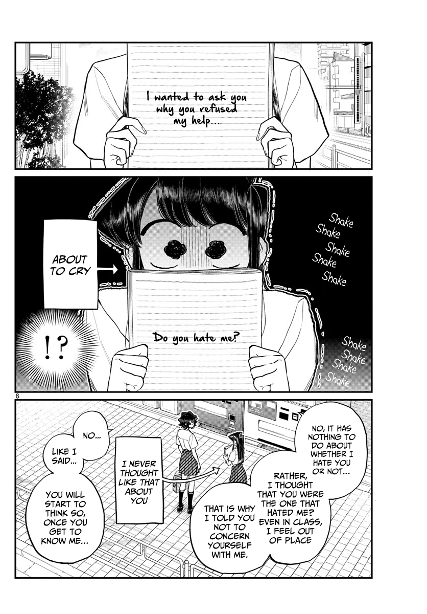 Komi-san wa Komyushou Desu chapter 196.2 - page 6