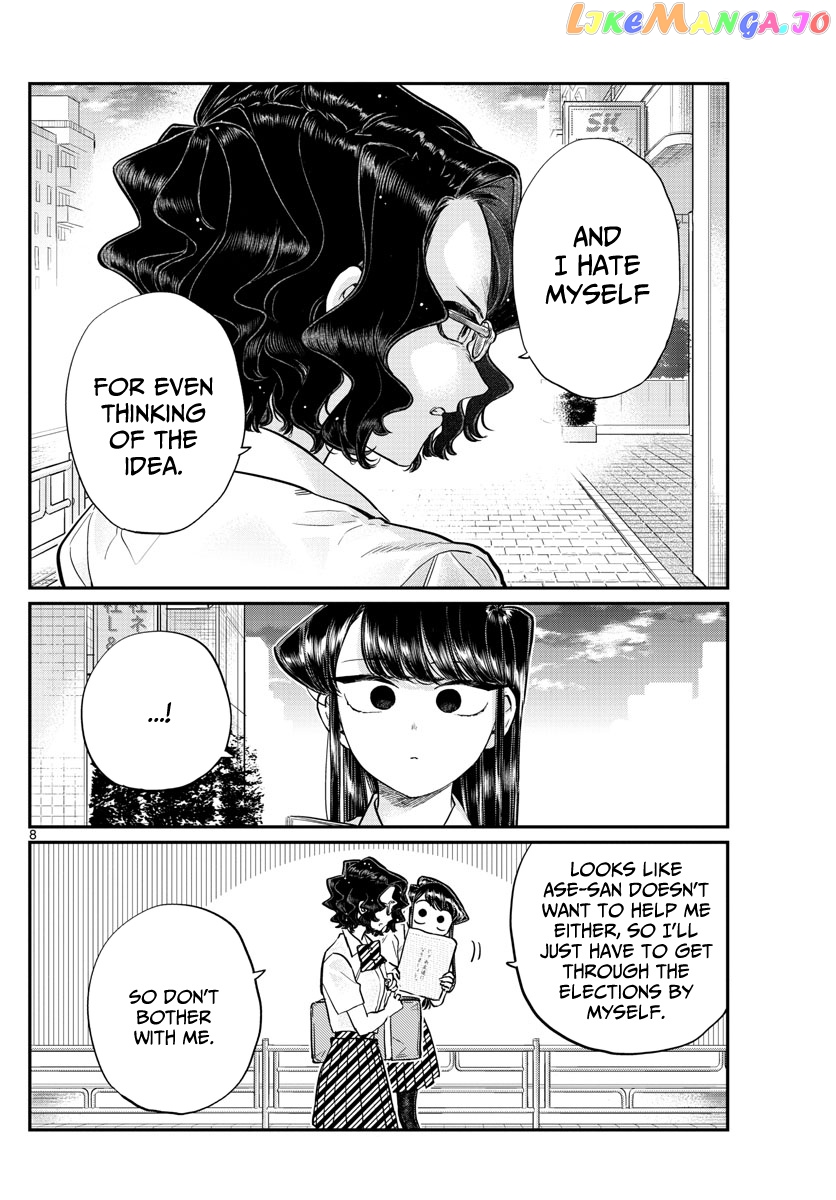 Komi-san wa Komyushou Desu chapter 196.2 - page 8