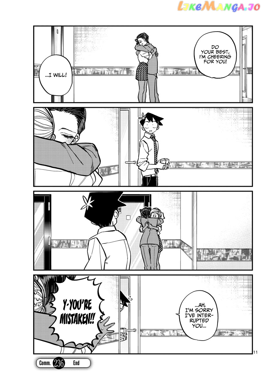 Komi-san wa Komyushou Desu chapter 236 - page 11