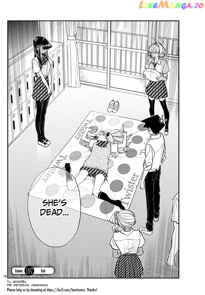 Komi-san wa Komyushou Desu chapter 197 - page 5