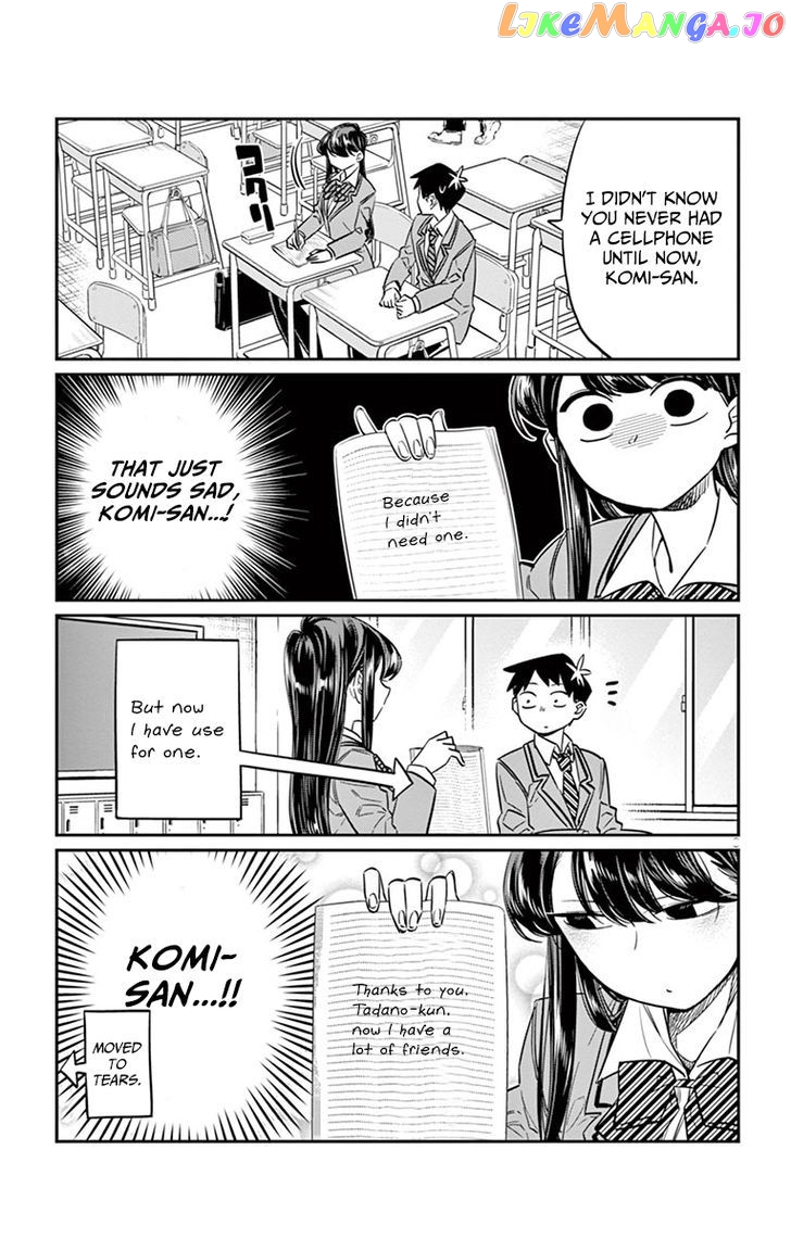 Komi-san wa Komyushou Desu chapter 16 - page 3