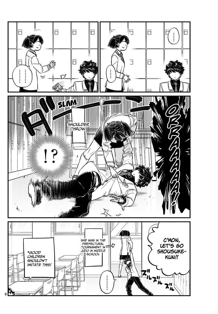 Komi-san wa Komyushou Desu chapter 143 - page 8