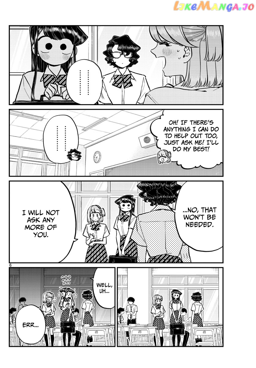 Komi-san wa Komyushou Desu chapter 199 - page 6