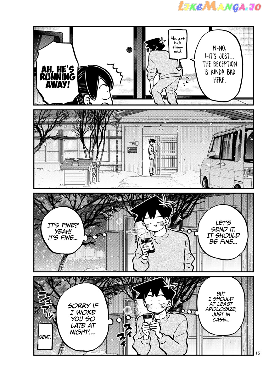 Komi-san wa Komyushou Desu chapter 274 - page 15