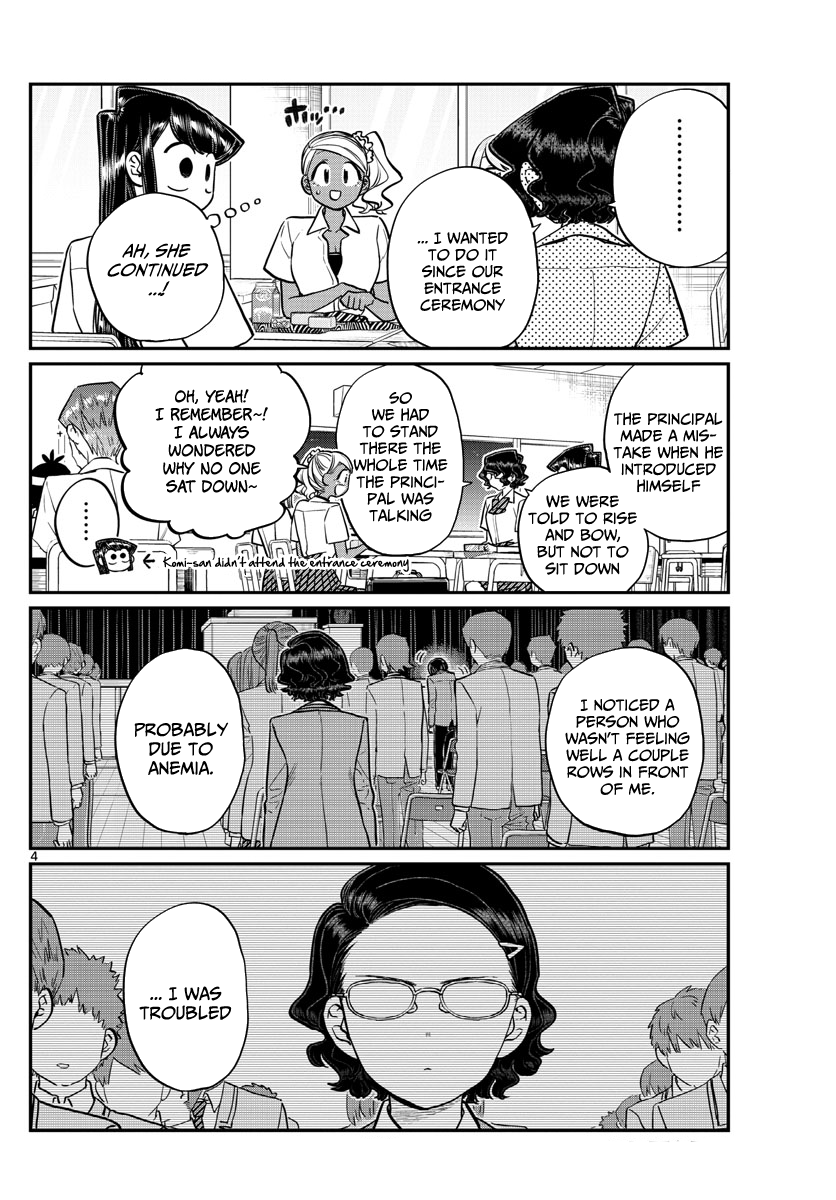 Komi-san wa Komyushou Desu chapter 200 - page 4