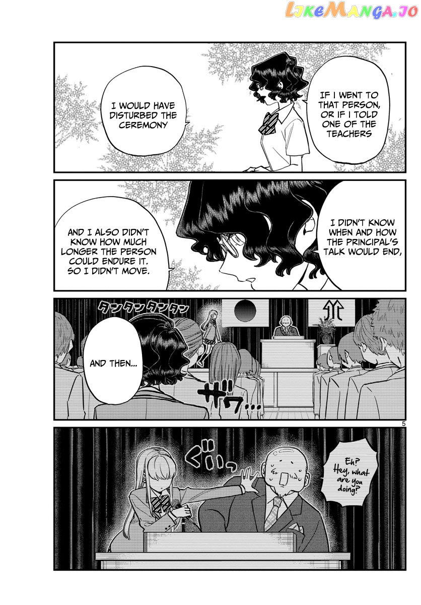 Komi-san wa Komyushou Desu chapter 200 - page 5