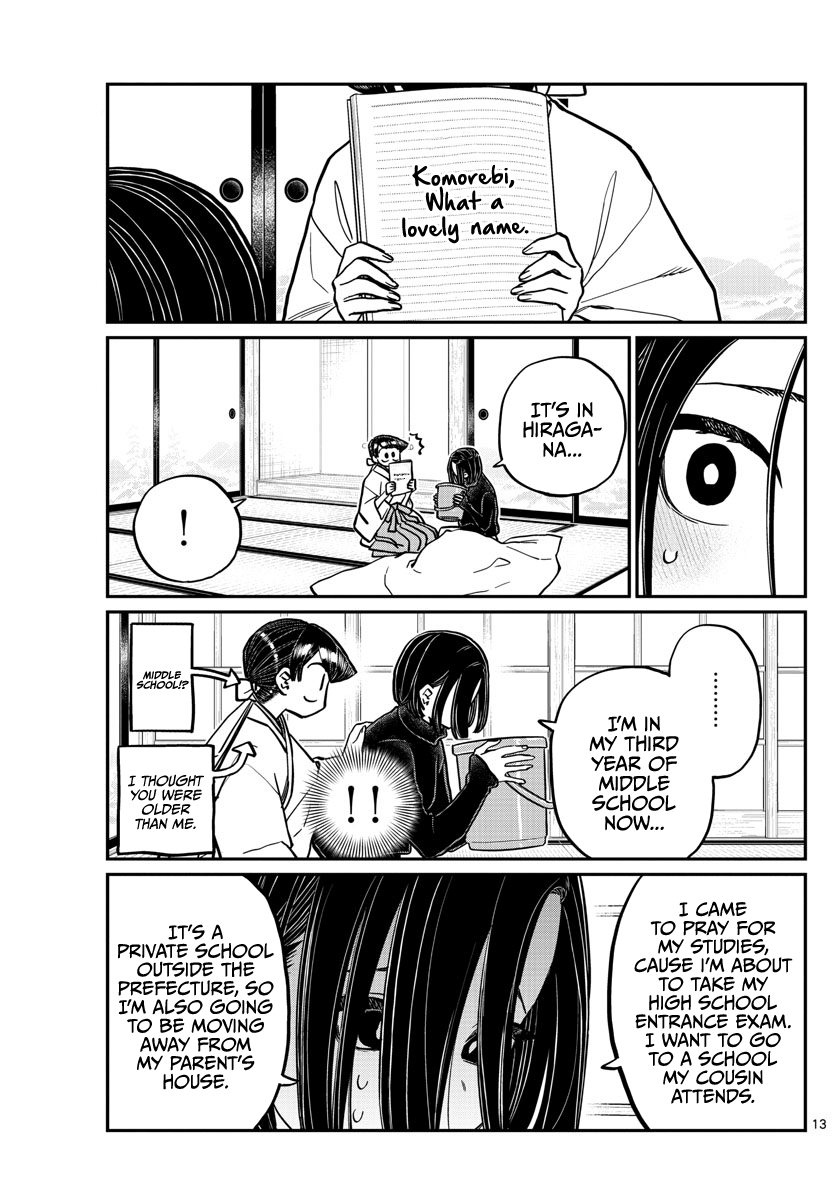 Komi-san wa Komyushou Desu chapter 275 - page 13