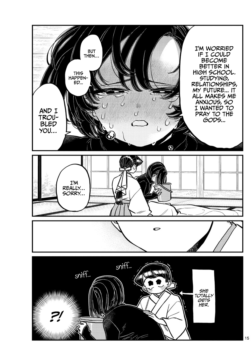 Komi-san wa Komyushou Desu chapter 275 - page 15