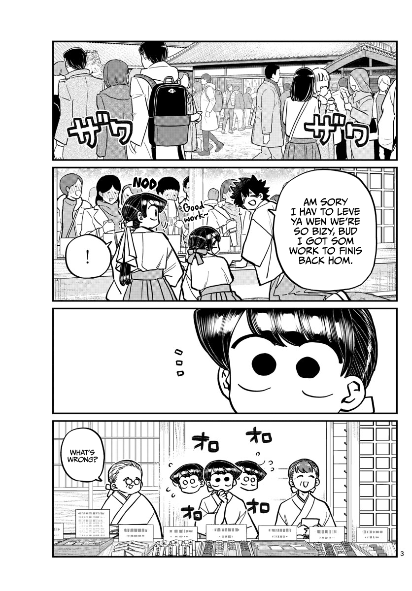 Komi-san wa Komyushou Desu chapter 275 - page 3