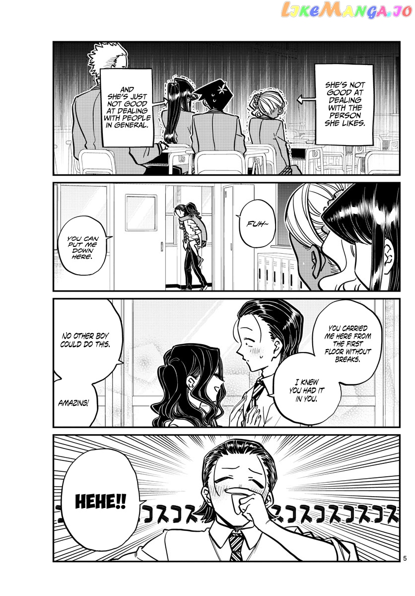 Komi-san wa Komyushou Desu chapter 240 - page 5