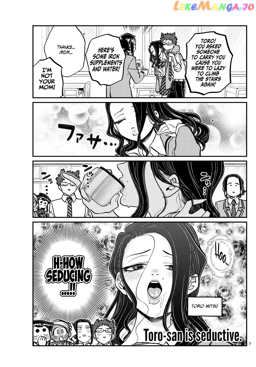 Komi-san wa Komyushou Desu chapter 240 - page 7