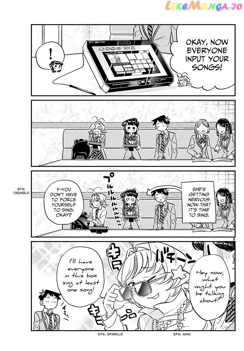 Komi-san wa Komyushou Desu chapter 73 - page 9